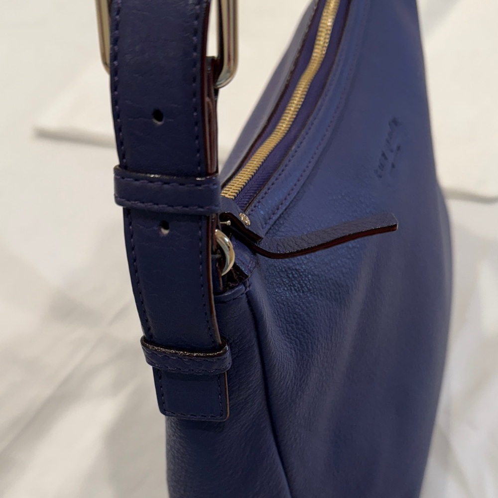 Kate Spade Purple Leather Shoulder Bag - Picture 9 of 14